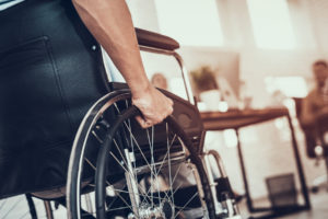 Disabled Man Wheelchair